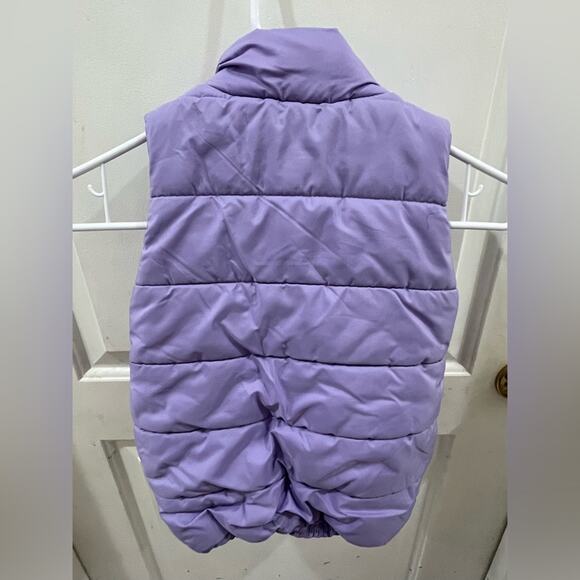 PUMA Womens Warm Puffer Down Vest Jacket Purple XS - Picture 2 of 3